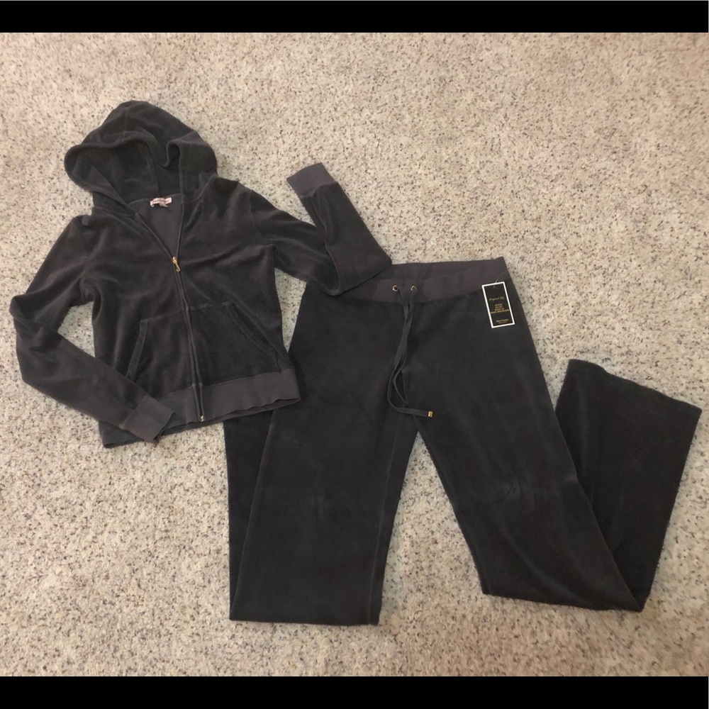 Juicy Couture velour track suit